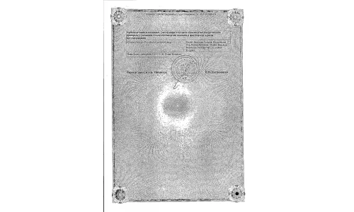 Сертификат 2