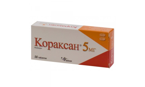 Кораксан, таблетки ппо 5мг №56