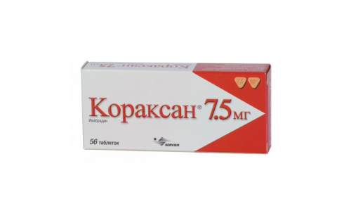 Кораксан, таблетки ппо 7,5мг №56