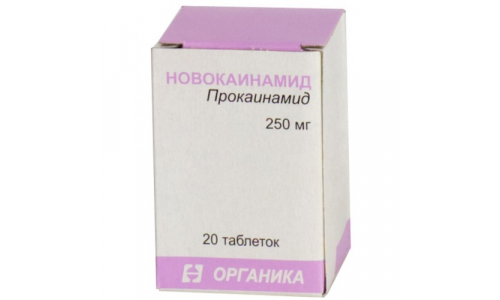 Новокаинамид таб 250мг №20