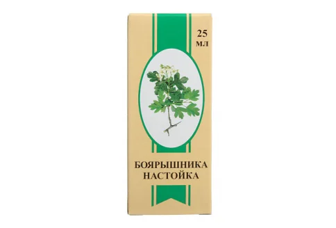Боярышник настойка фл 25мл