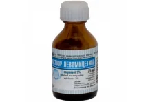 ЛЕВОМИЦЕТИН, РАСТВОР СПИРТОВОЙ 3% 25МЛ