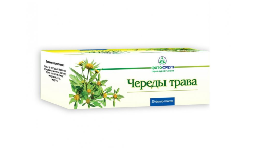 Череда трава, фильтр-пакеты 1,5г №20