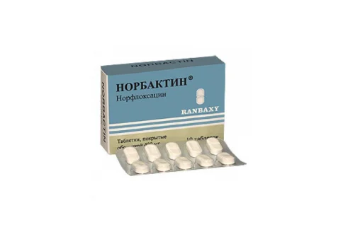 Норбактин, таблетки ппо 400мг №10