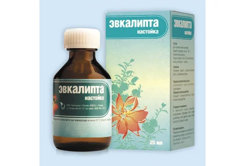 Эвкалипт настойка, флакон 25мл