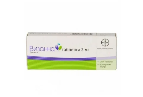 Визанна, таблетки 2мг №28