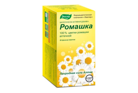 Фиточай Природная Сила Алтая 1,5г №20 ромашка цветки