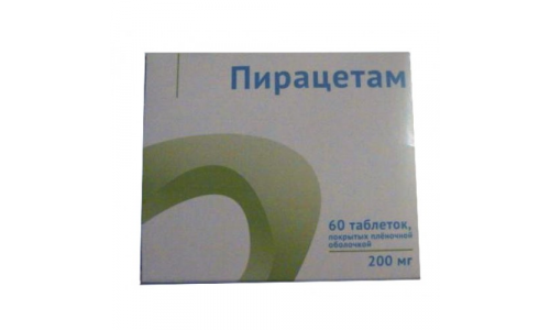Пирацетам, таблетки 200Мг №60