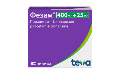 Фезам, капсулы №60