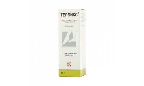 Тербикс, спрей для наруж примен 1% 30г