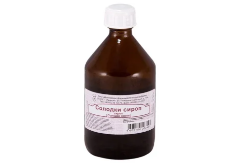 Солодки корень, сироп 100мл