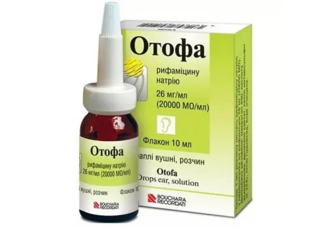 Отофа, капли ушн 10мл +пипетка-капельница