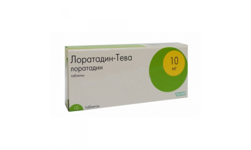 Лоратадин Тева, таблетки 10мг №10