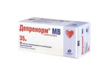 Депренорм МВ, таблетки ппо с пролонг высвоб 35мг №60