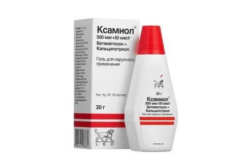 Ксамиол гель для наружн примен фл 30г