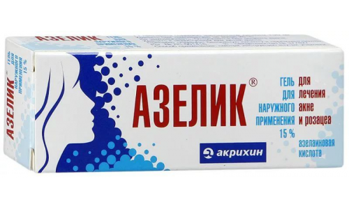 Азелик, гель для наружн примен 15% 30г