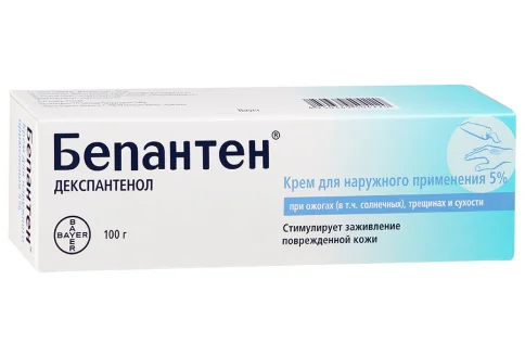 Бепантен, крем для наруж примен 5% 100г
