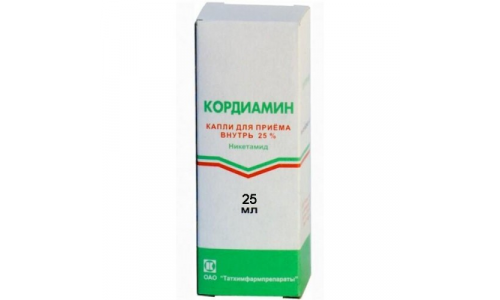 Кордиамин, капли для внутр примен 250мг/мл 25мл