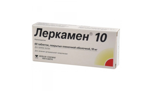 Леркамен 10, таблетки ппо 10мг №60