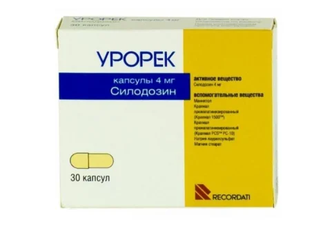 Урорек, капсулы 4мг №30