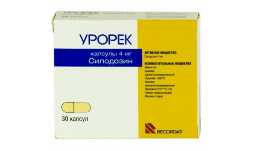 Урорек, капсулы 4мг №30