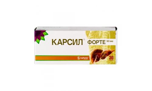 Карсил Форте, капсулы 90мг №30