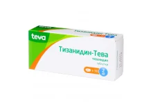 Тизанидин Тева, таблетки 2мг №30