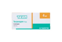 Тизанидин Тева, таблетки 4мг №30
