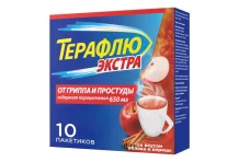 ТераФлю Экстра, порошок для раствора для внутр №10 яблоко и корица