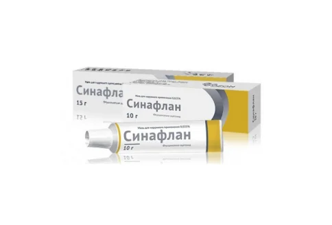 Синафлан, мазь для наруж примен 0,025% 15г