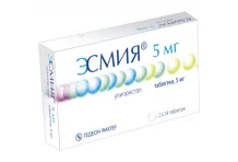 Эсмия, таблетки 5мг №28