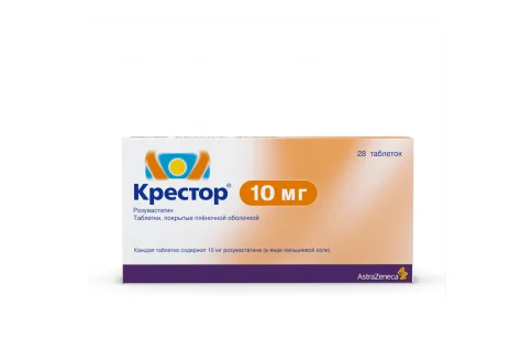Крестор, таблетки ппо 10мг №28