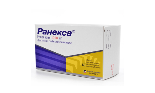 Ранекса, таблетки ппо пролонг 1000мг №60