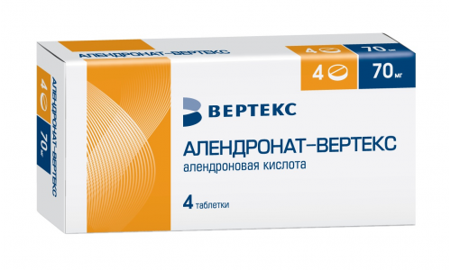 АЛЕНДРОНАТ, ТАБЛЕТКИ 70МГ №4