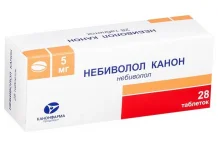 НЕБИВОЛОЛ КАНОН,ТАБЛЕТКИ 5МГ №28