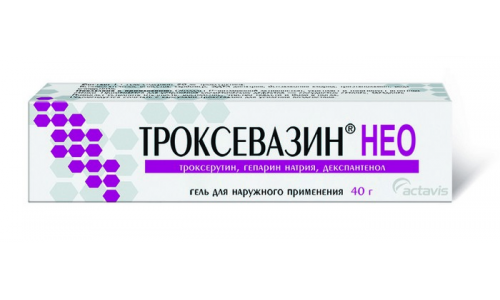 Троксевазин Нео, гель для наруж примен 40г
