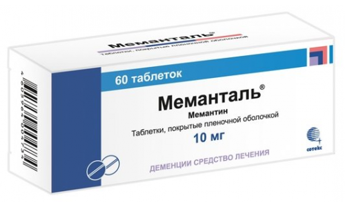 МЕМАНТАЛЬ, ТАБЛЕТКИ 10МГ №60