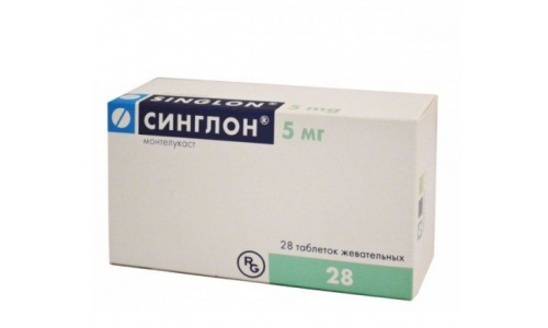Синглон, таблетки жев 5мг №28