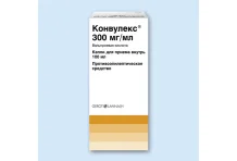 Конвулекс капли д/внутр примен 300мг/мл фл 100мл