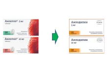Амлодипин (Амлотоп), таблетки 10мг №30 Хемофарм
