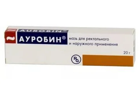 Ауробин мазь для мест и наруж примен 20г