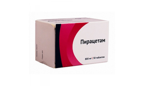 Пирацетам, таблетки ппо 800мг №30