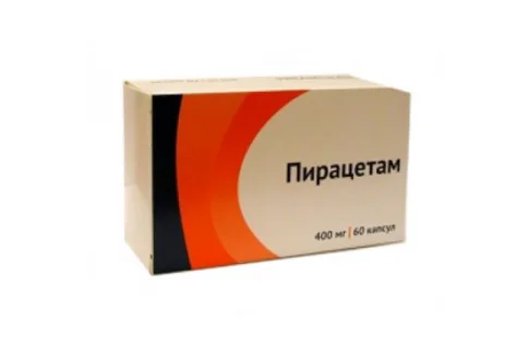 Пирацетам, капсулы 400мг №60
