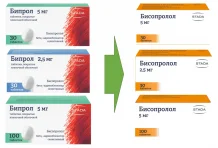 Бисопролол (Бипрол), таблетки ппо 5мг №100