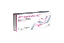 Метромикон-Нео, суппозитории вагинальные 500мг+100мг №14