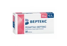 Лозартан Вертекс, таблетки ппо 12,5мг №30