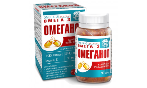 Омеганол, капсулы №90