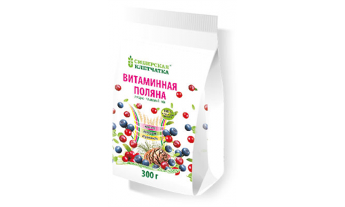 Сибирская Клетчатка клетчатка 300г витаминная поляна