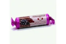Гленвитол Аскорбиновая кислота и Глюкоза, таблетки жев 3г №10 вкус граната/черники, крутка