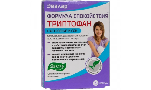 Формула Спокойствия Триптофан, капсулы №60